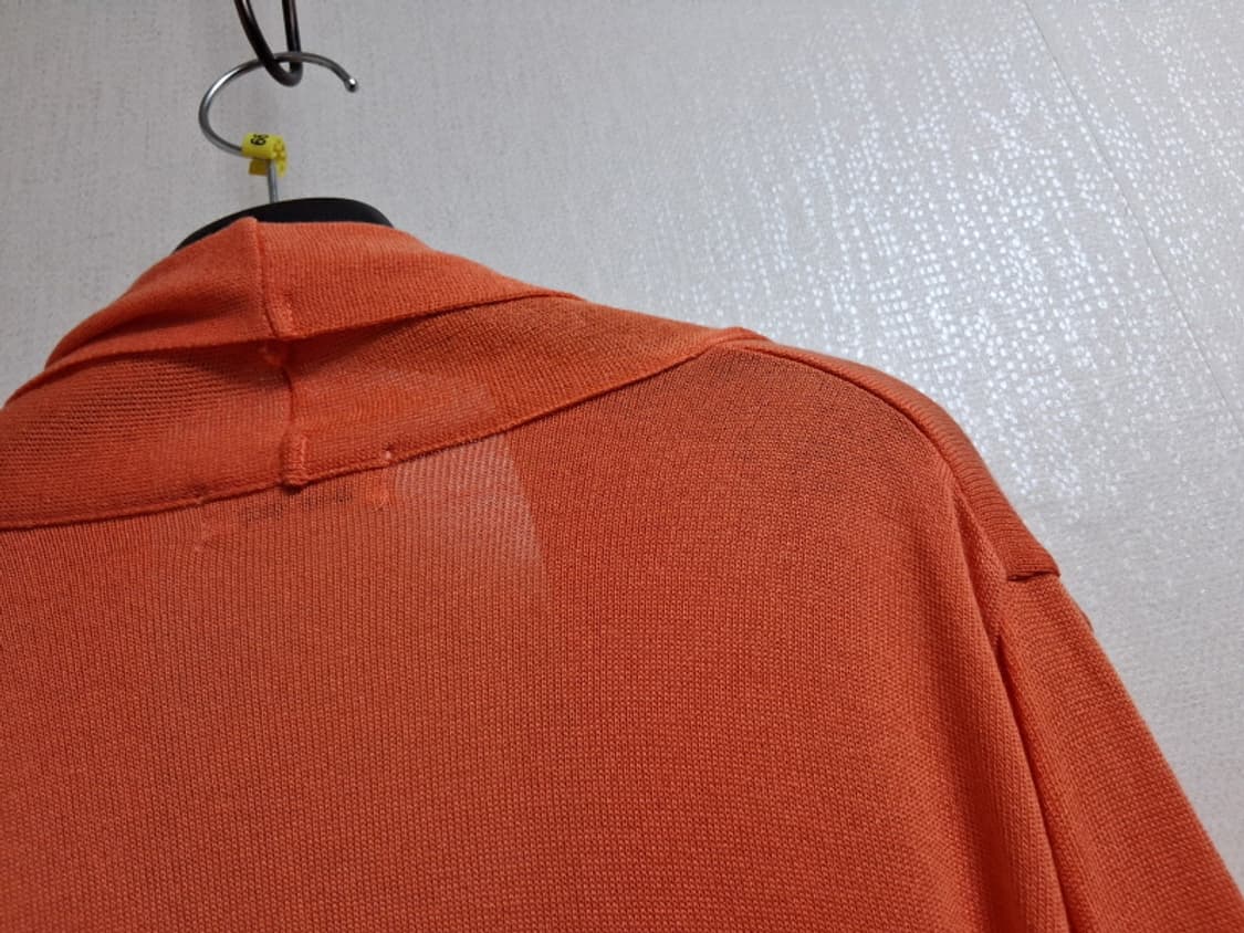 일본수입 ad dress 춘추 오렌지 숄카라 가디건  새옷66까지 
일본 상품이미지6