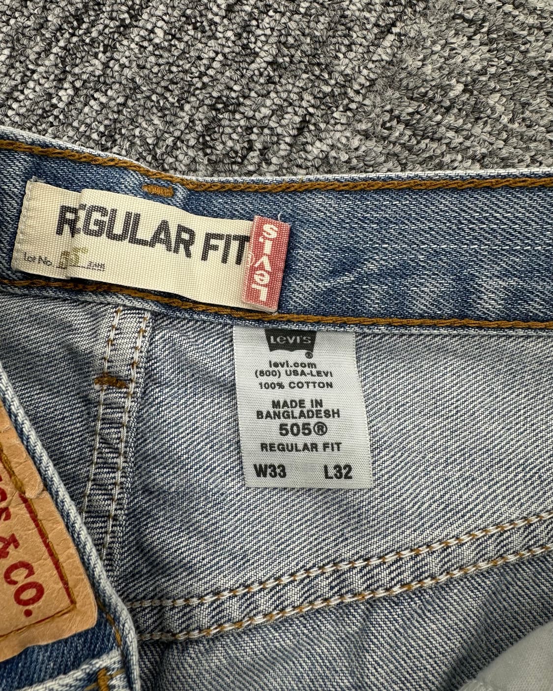 (허단40)00'S 리바이스 505 -M1207 상품이미지3