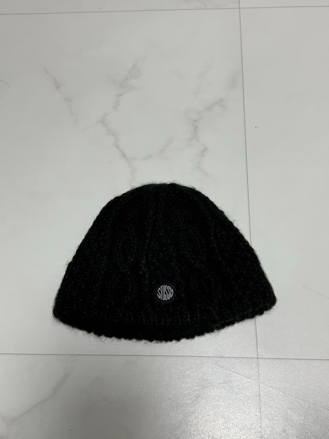 스투시 케이블 니트 비니 상품이미지2