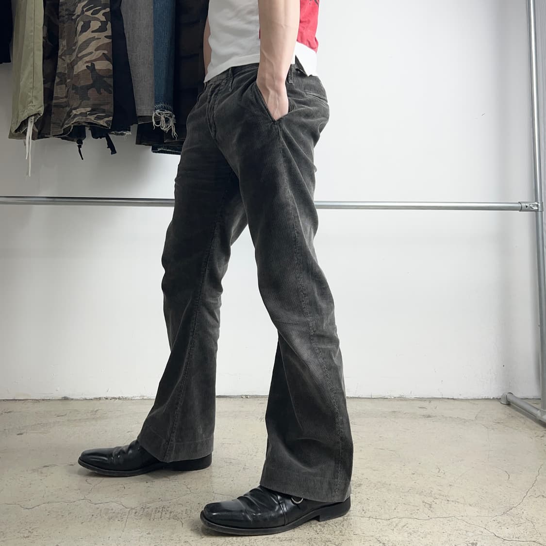 Wjk 코듀로이 바나나 플레어 팬츠 상품이미지10