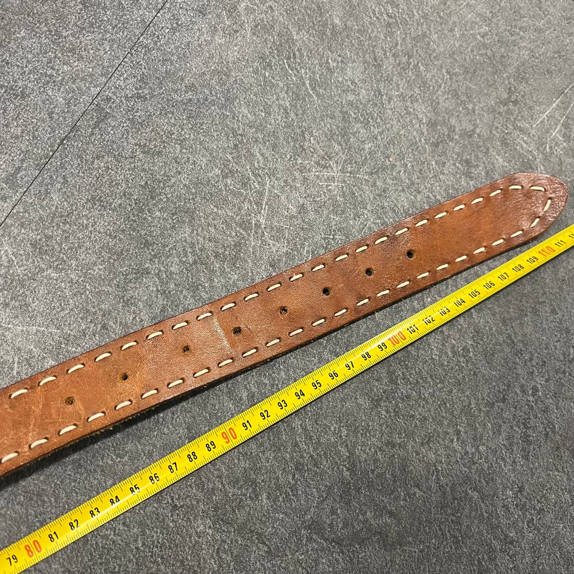 빈티지 소가죽 벨트 상품이미지7