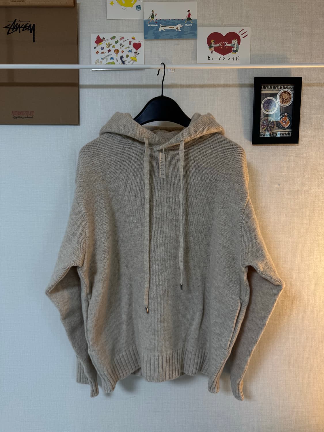 [1] 캐피탈 5G 울 본 후드 스웨터 키나리 상품이미지2