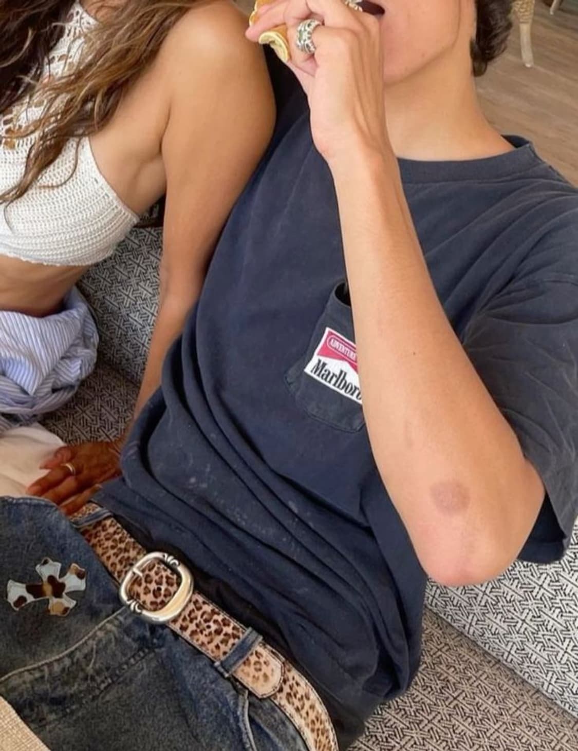 빈티지 말보로 언리미티드 트레인 반팔 상품이미지1