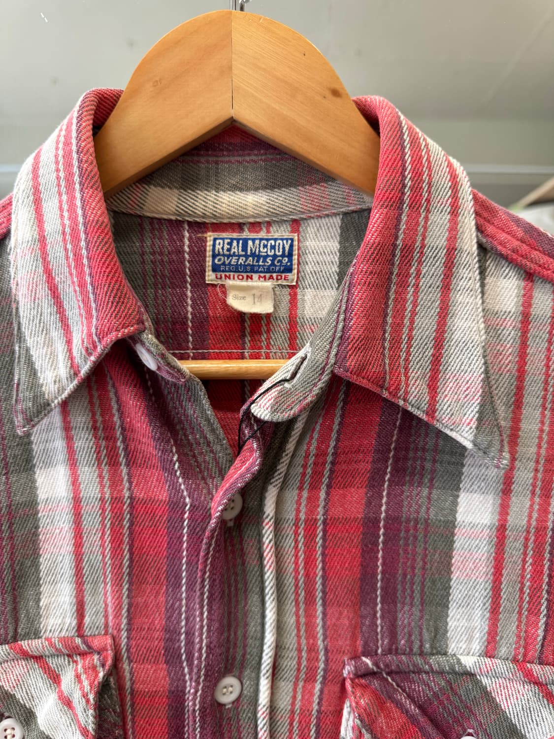 리얼맥코이 플란넬 셔츠 14 상품이미지2