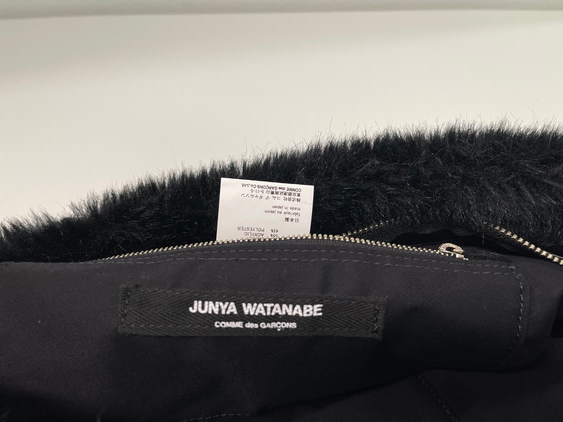 준야와타나베 꼼데가르송 퍼 클러치백 상품이미지8