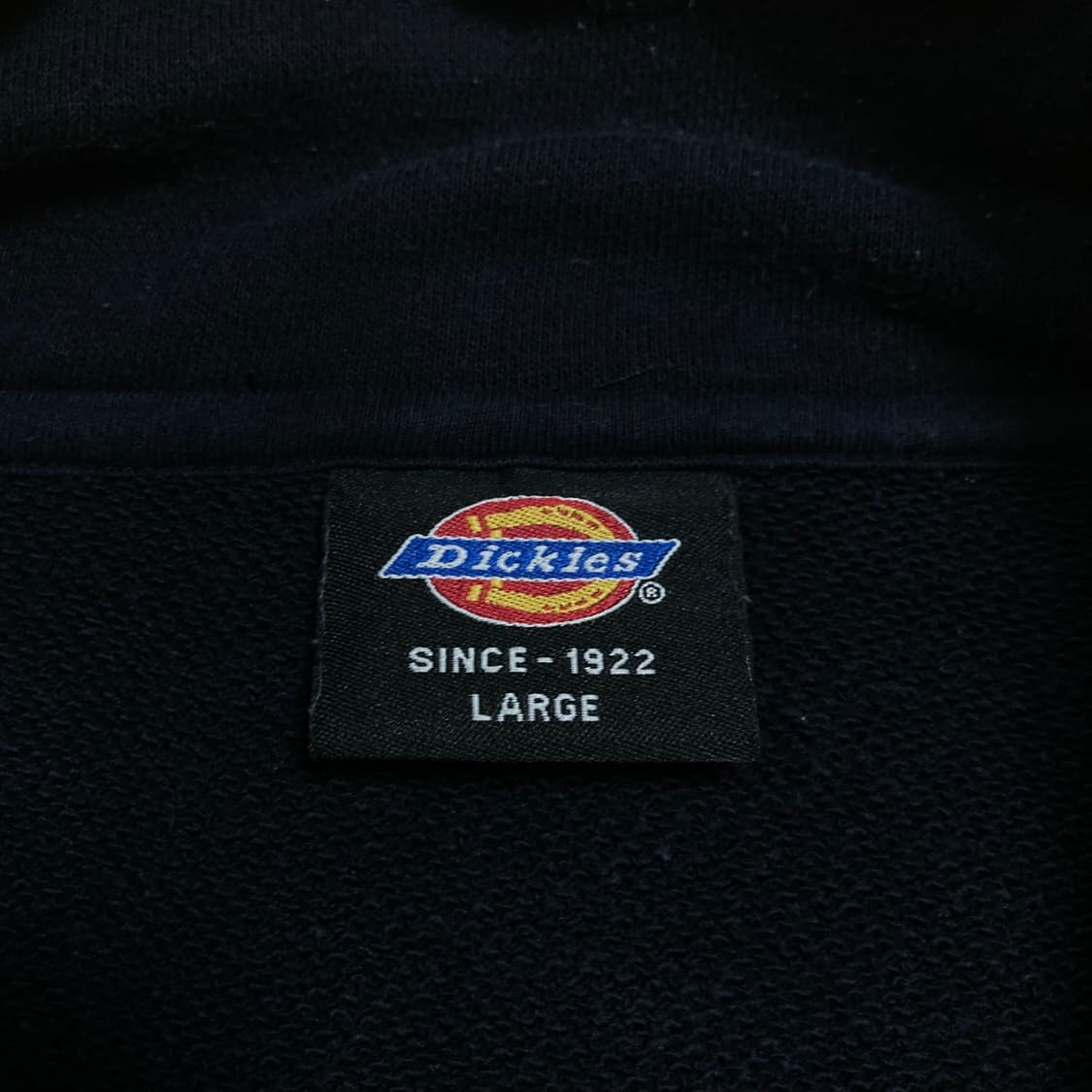 디키즈 스몰 로고 하프 집업 배색 맨투맨 상품이미지3