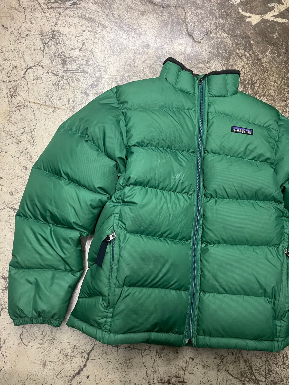파타고니아 그린 패딩 자켓 상품이미지2