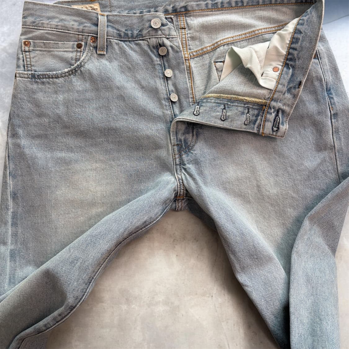 (이번주만이가격) 리바이스 연청바지 셀비지 501 상품이미지6