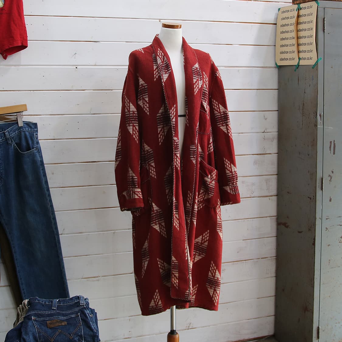 PILGRIM 패턴 로브 (여성용 M) 상품이미지1