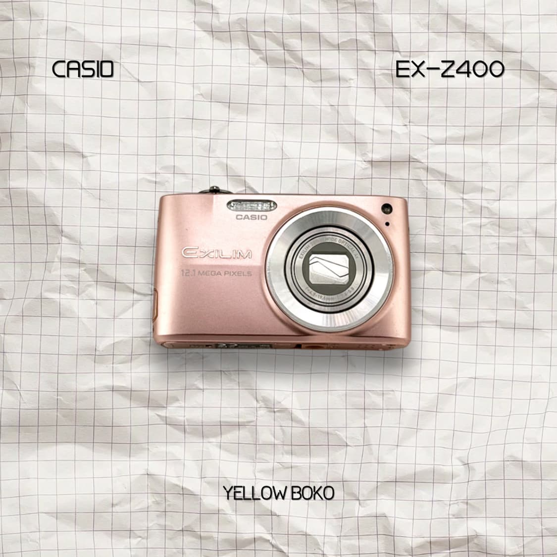 [💖초레어] CASIO 카시오 엑슬림 EX-Z400 레트로 디지털 카메 상품이미지1