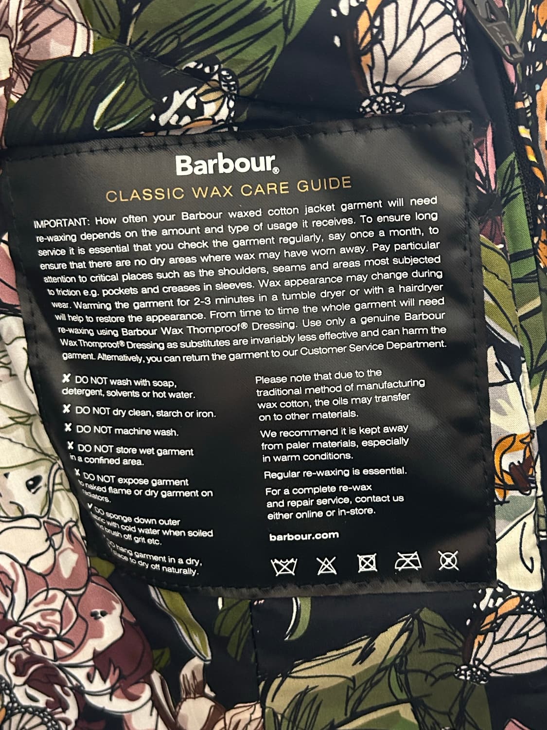 (deadstock) 바버 벨티드 왁스 자켓 상품이미지7