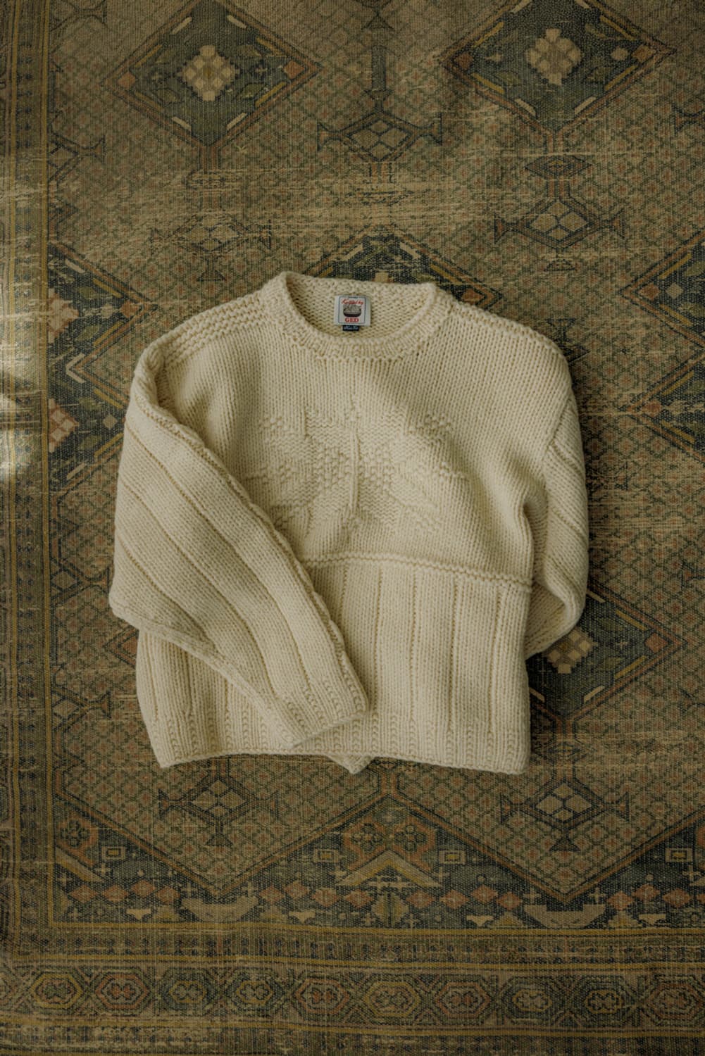 게드 GED WOOL HANDMADE KNIT 상품이미지2