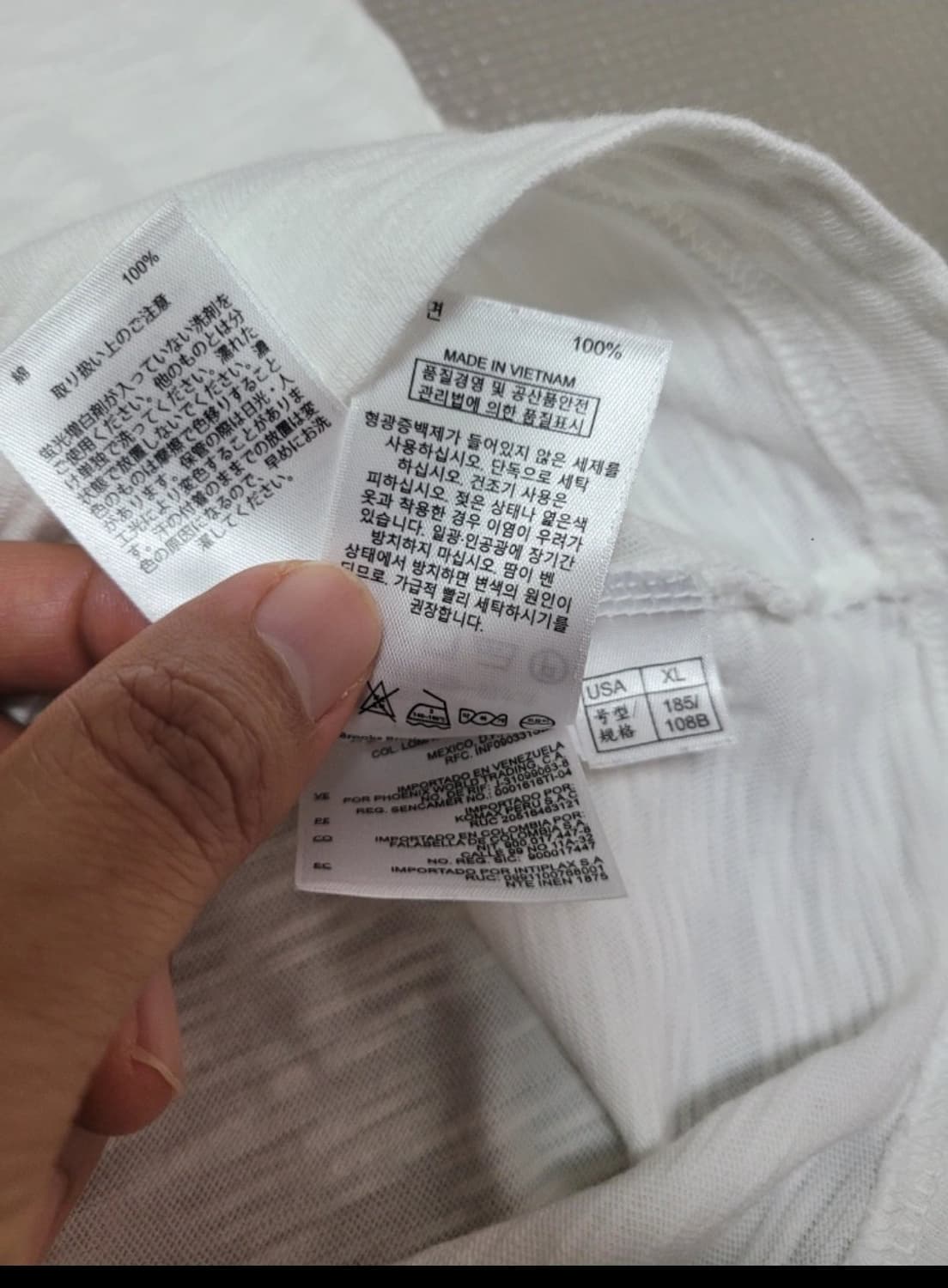 브룩스브라더스 배색 포켓 코튼 반팔 XL 상품이미지5
