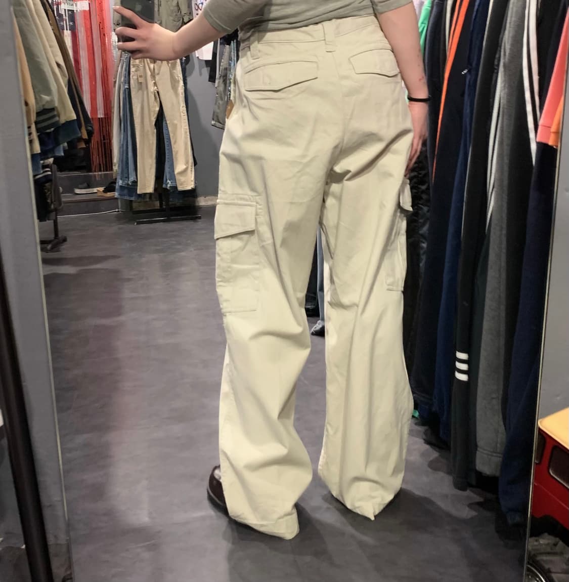 [IM] vtg 카고 팬츠 아이보리 상품이미지6