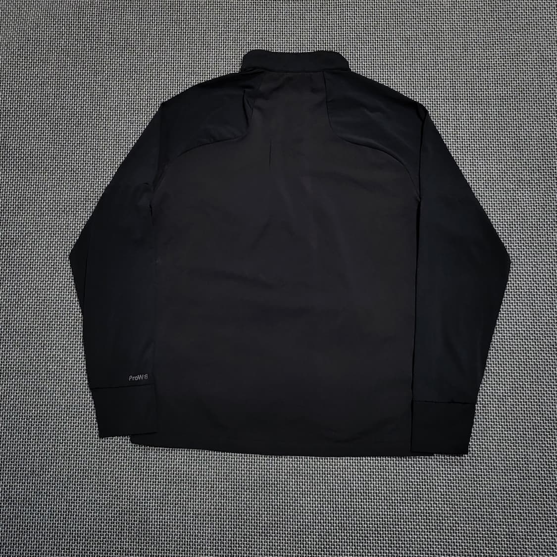 스파이더 기능성 러닝 집업 블랙 (2XL) 상품이미지2