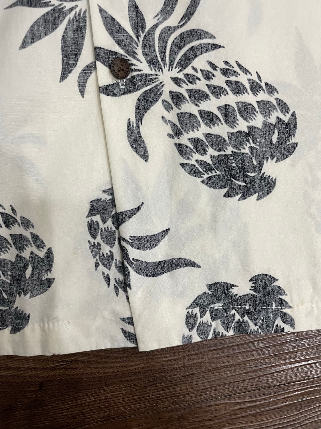 RJC Made In Hawaii 파인애플 패턴 하와이안 셔츠 상품이미지5