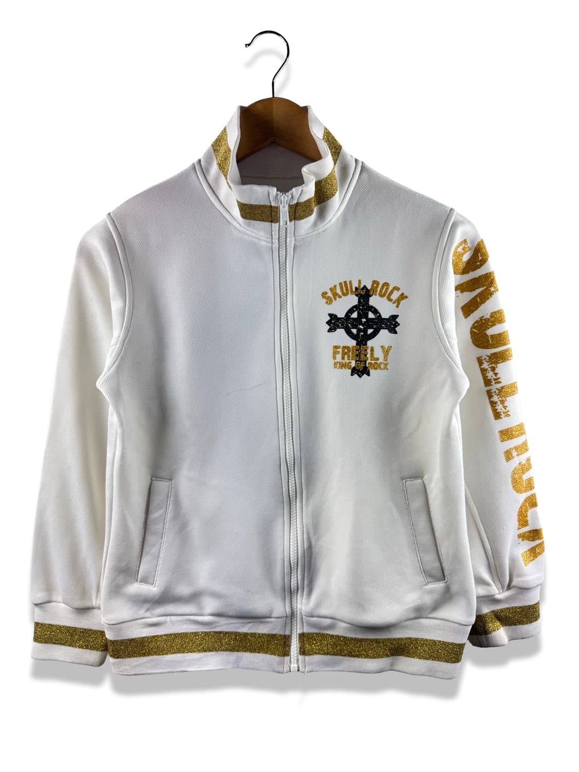 JPN 스컬 펑크 레터링 져지1828 상품이미지2