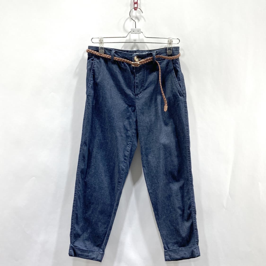 자라 여성데님팬츠 벨트포함 진청 29 상품이미지1