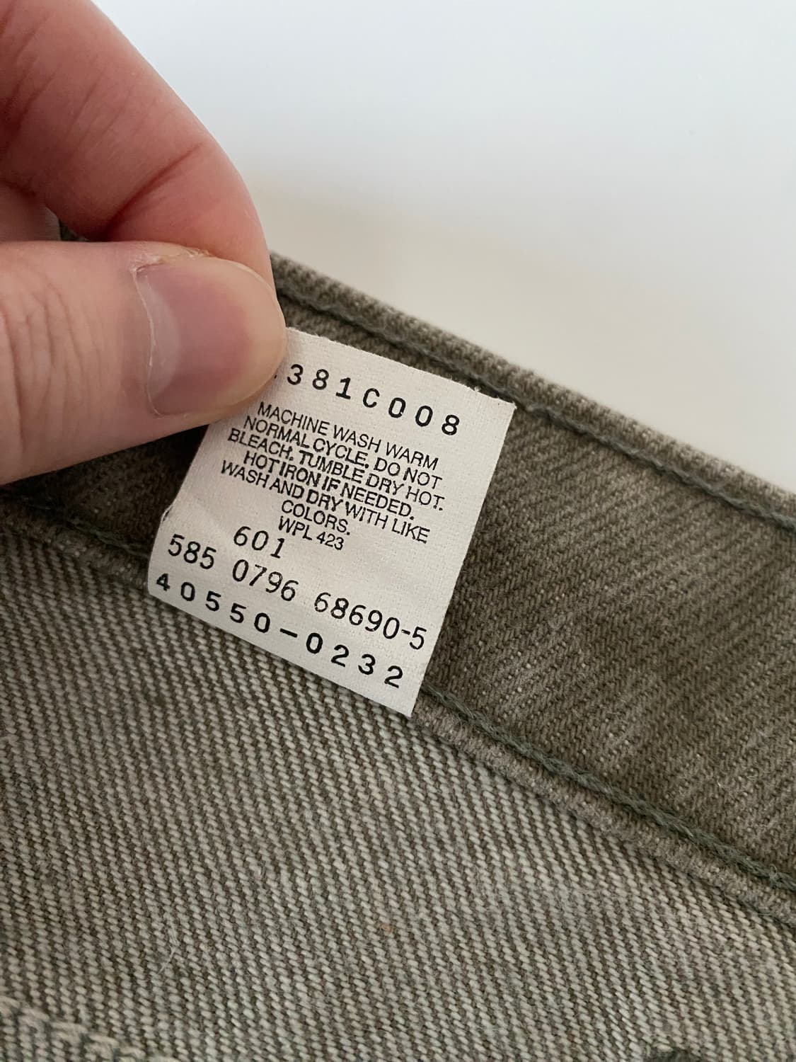 90s USA 리바이스 550 31x30 오렌지탭 상품이미지5