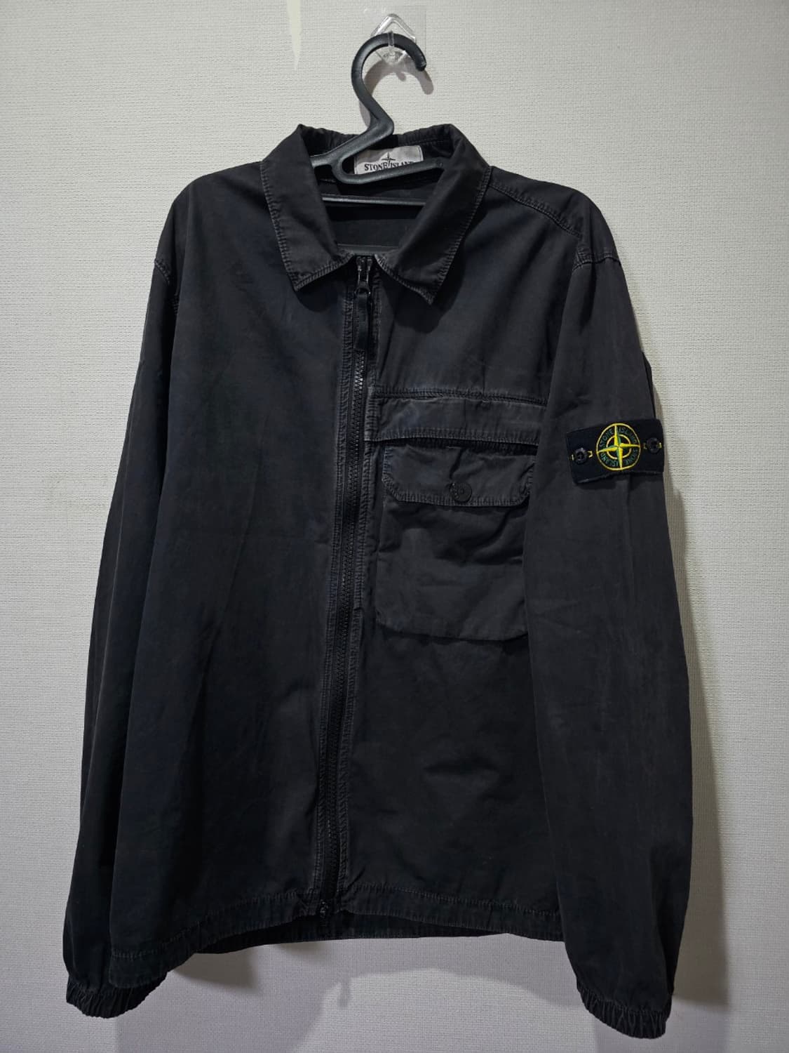 정품 스톤아일랜드 올드이펙트 오버셔츠 자켓 100 / L 상품이미지1