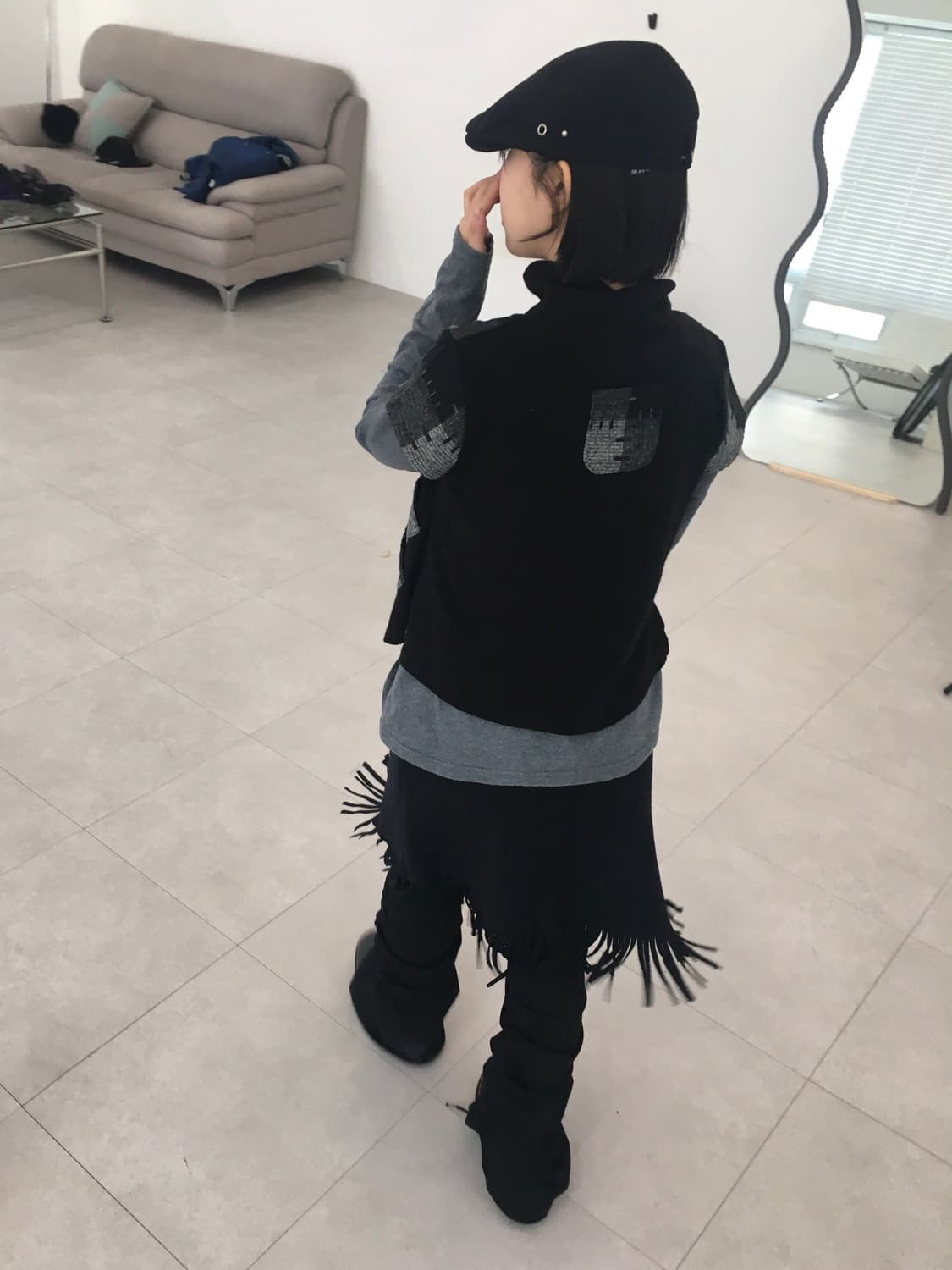 Hatual fringe set 상품이미지2