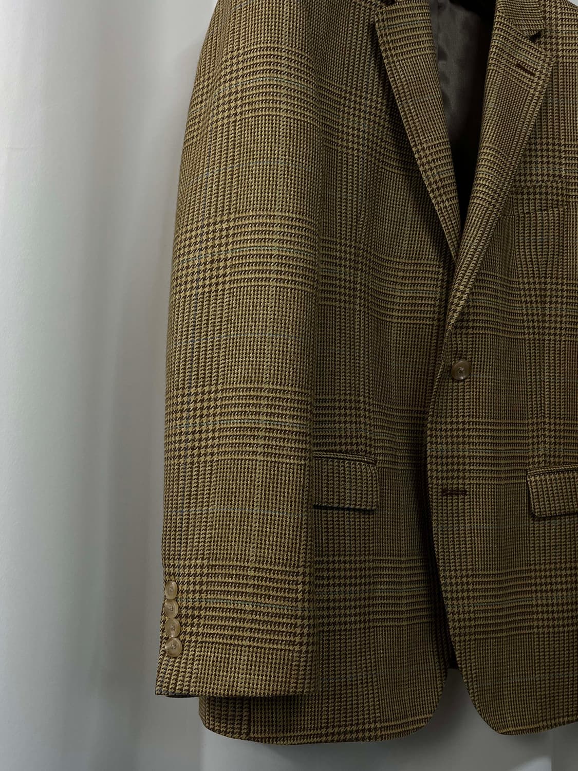 폴로 랄프로렌 글랜체크 실크 스포츠코트 블레이저 자켓 상품이미지7