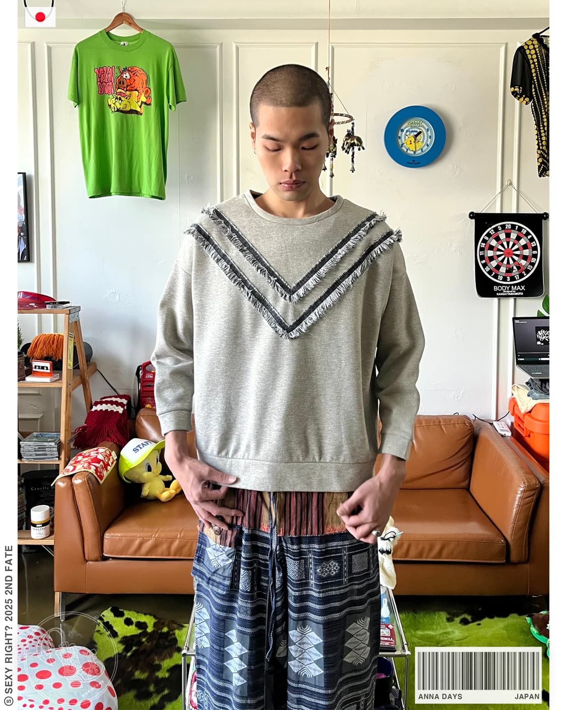 Anna Days Native Tassel Point Sweatshirt 상품이미지1
