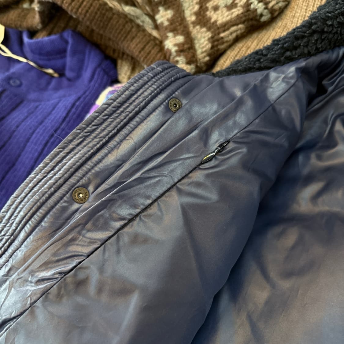 히스테릭 글래머 일본 생산  레이싱 프리마로프트 패딩 자켓 S 상품이미지7