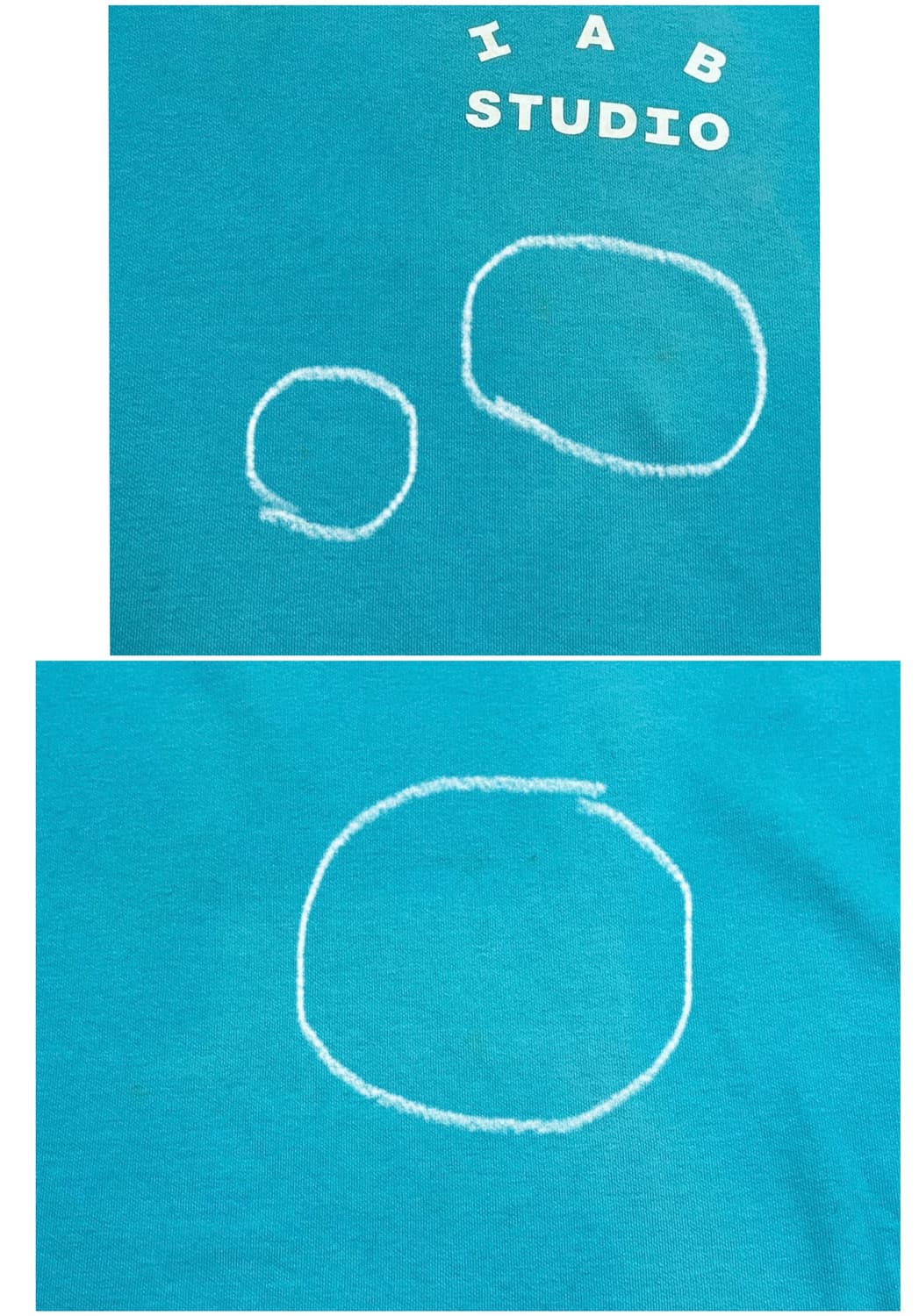 아이앱 스튜디오 롱슬리브리스 긴팔티 XL 스카이블루 #csz2456 상품이미지5