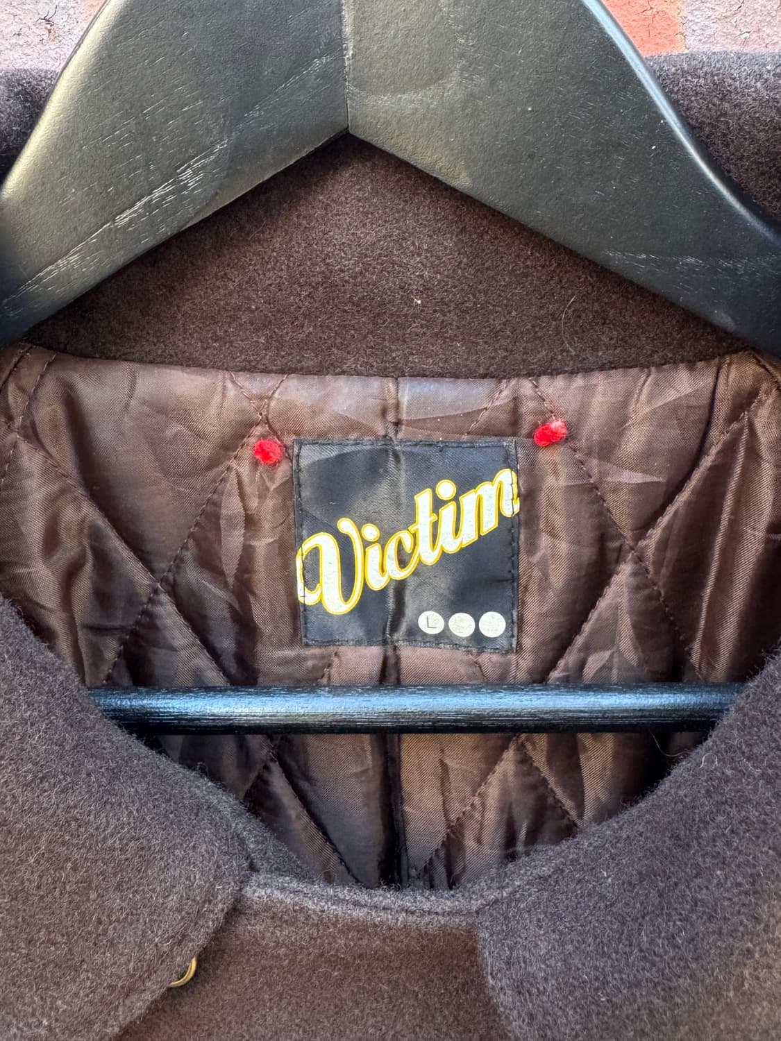 Victim 투웨이 언발란스 울 더블 라이더자켓 상품이미지3