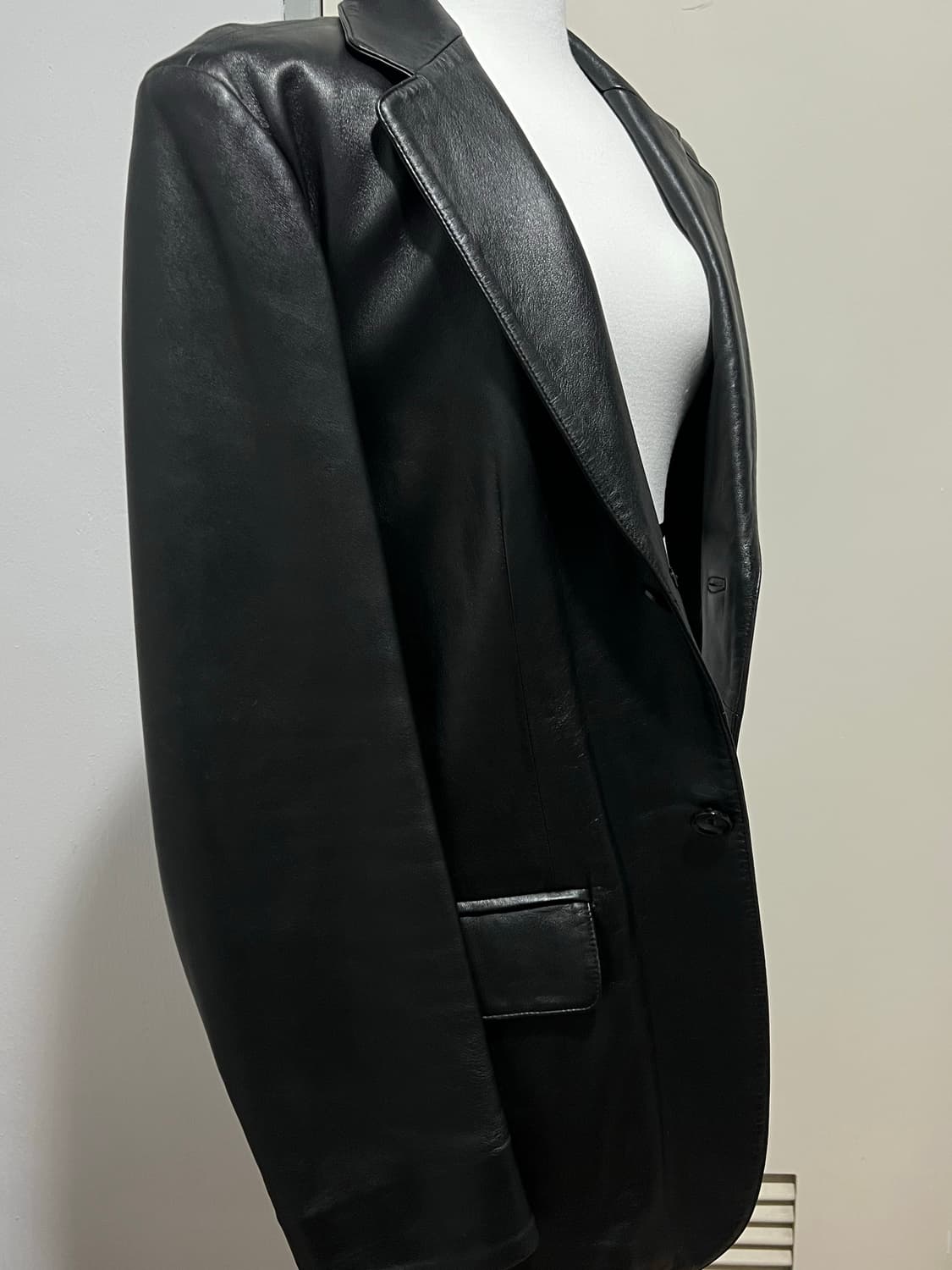 리얼 레더 블레이저 상품이미지4