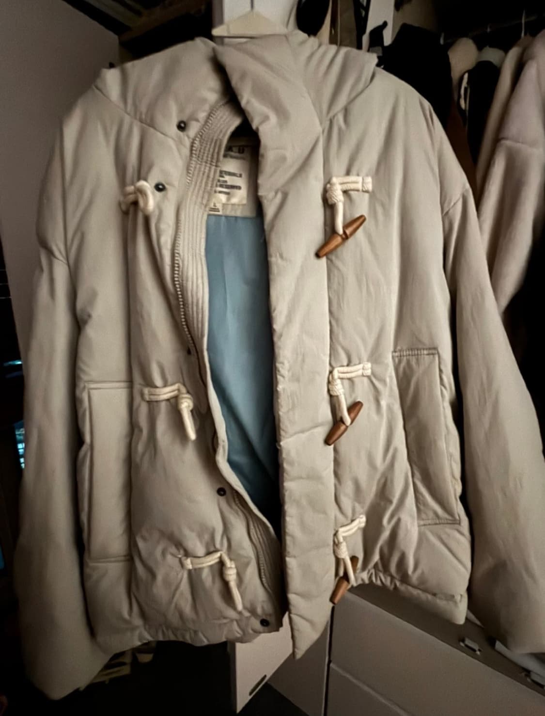 UNI Toggle Padding / WHJPE4V13U 떡볶이코트패딩 상품이미지3