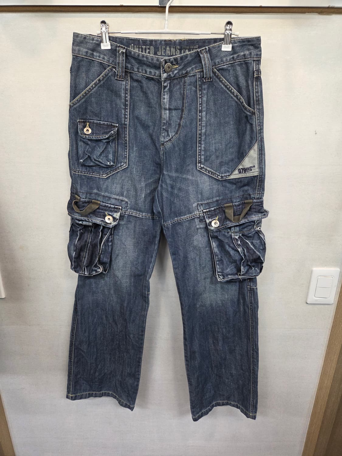 빈티지 du79 멀티포켓 카고 데님팬츠 32 상품이미지1