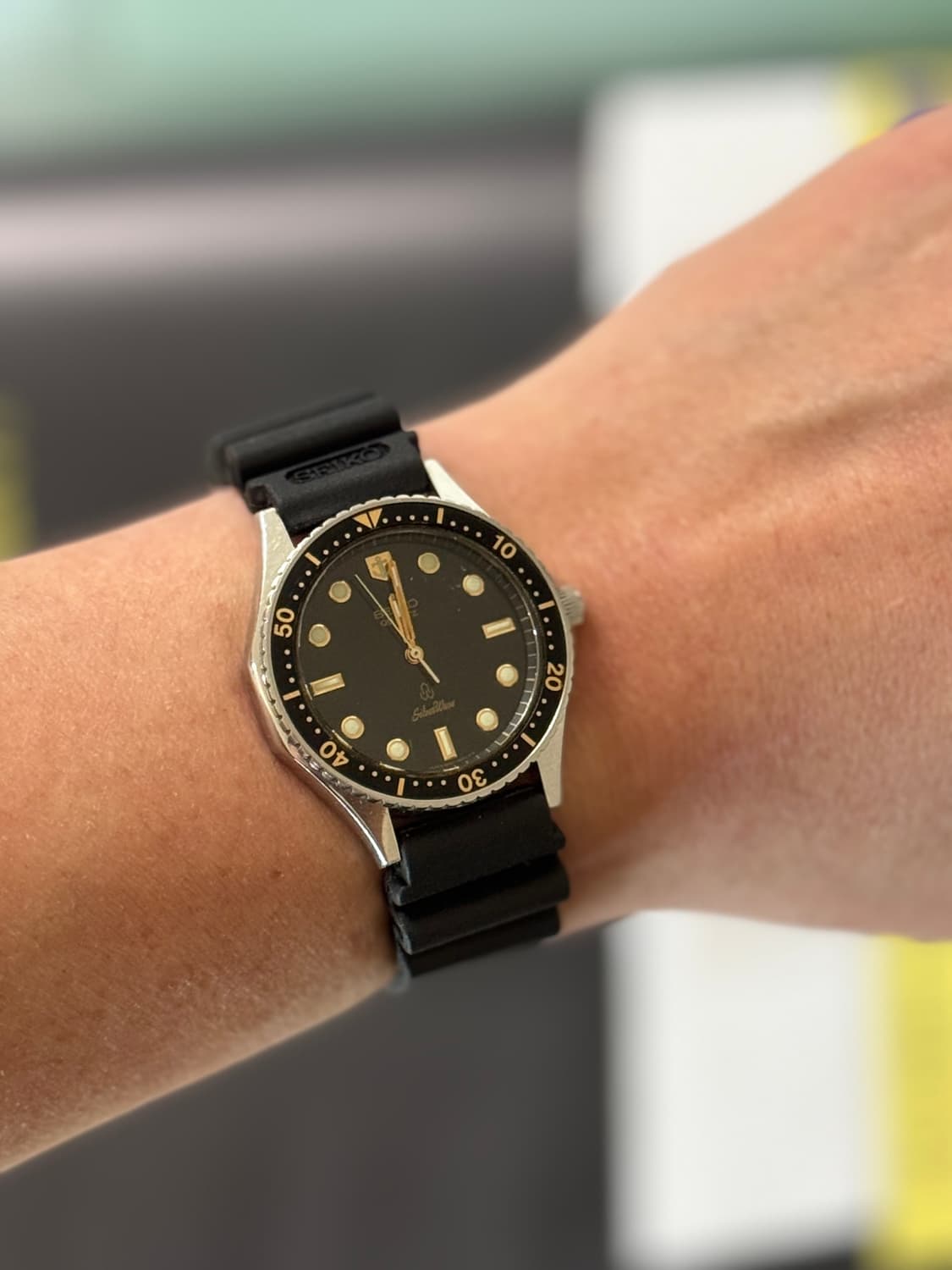 80s seiko silverwave diver quartz 상품이미지7