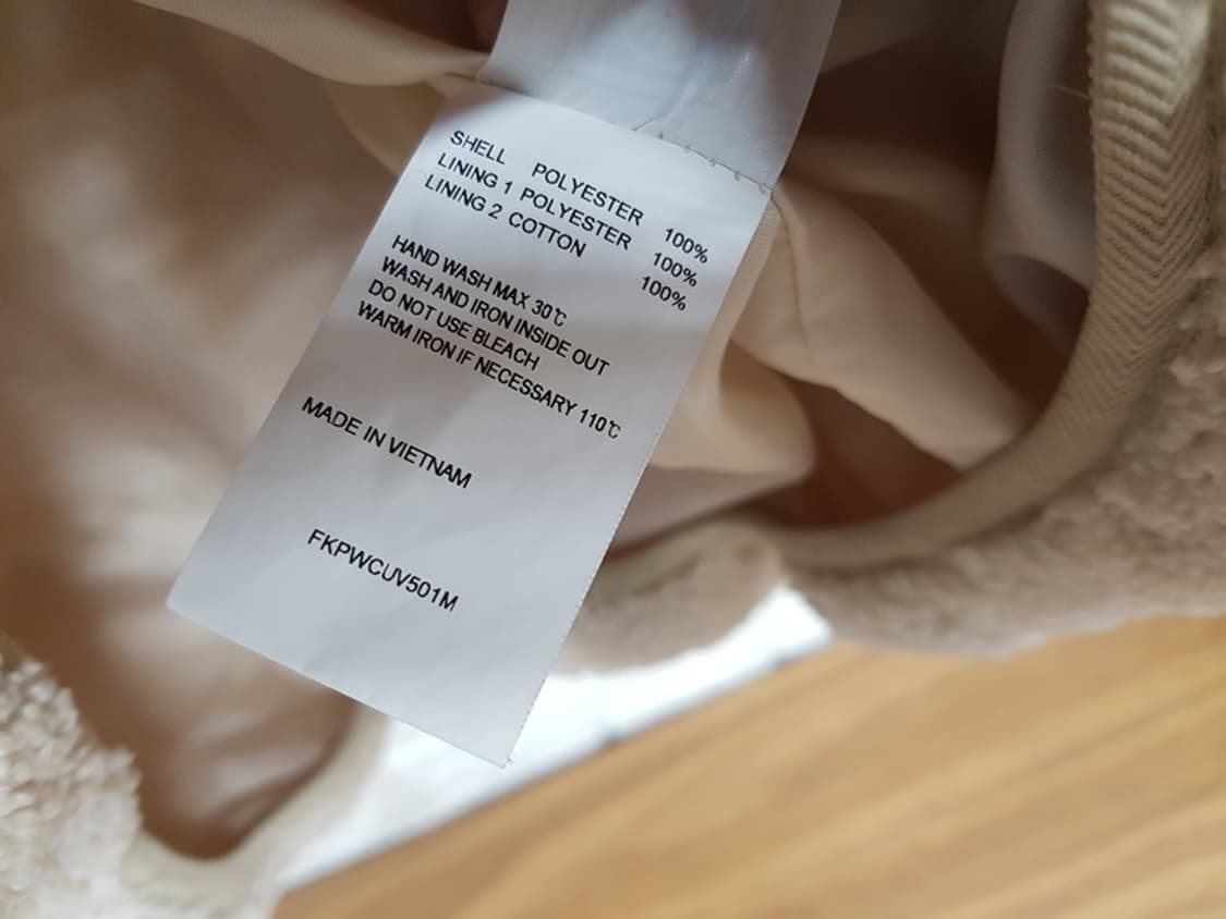 키르시 양털 후드집업 점퍼 1사이즈(오버핏 여성66 후리스) 상품이미지4