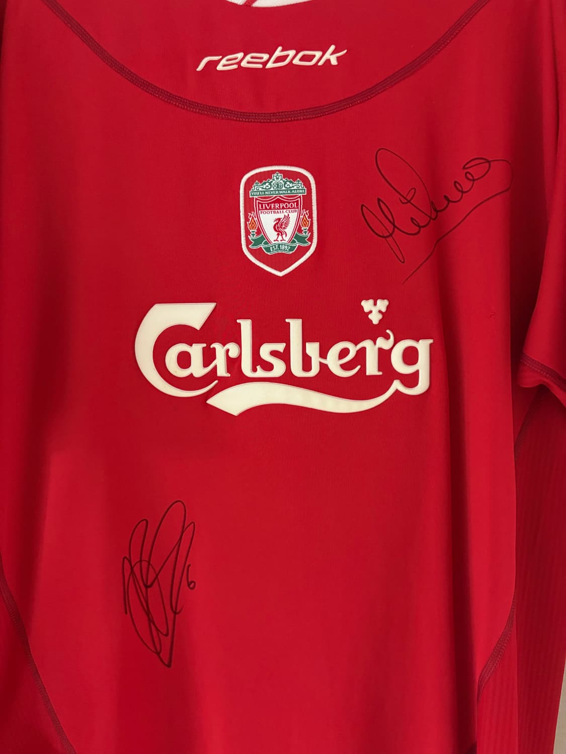 02-04 리버풀 홈 정품 싸인 유니폼 해리키웰 마킹 상품이미지2