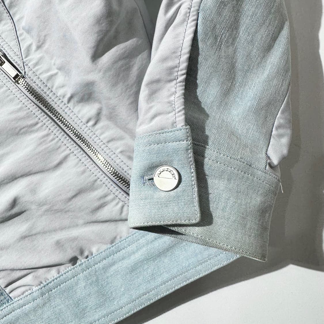 시스템옴므 데님 플라이트 봄버 자켓 상품이미지5