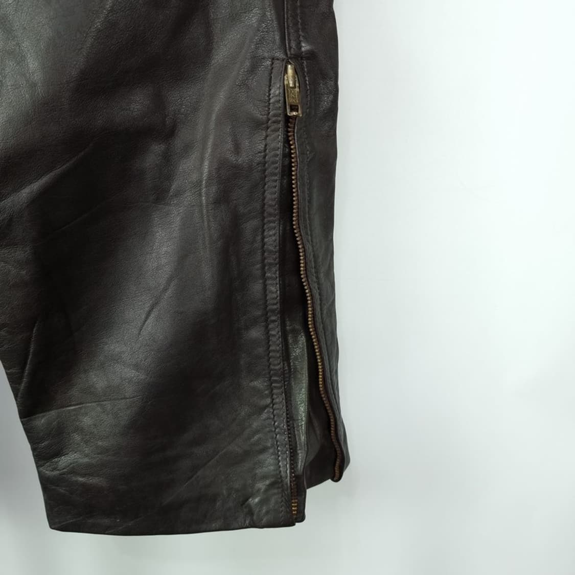 [빈티지] 리얼 카우 레더 소가죽 팬츠 바지 M19156 상품이미지6