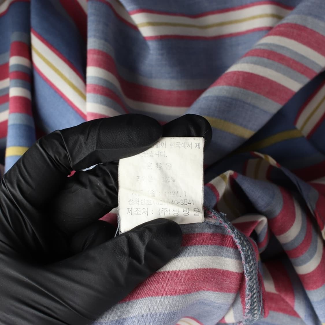 LEE 레트로 멀티 스트라이프 하프 셔츠 XL 상품이미지6