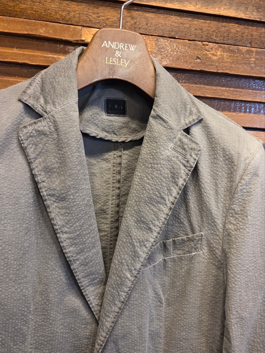 인터메조 가먼트워싱 자켓 상품이미지2