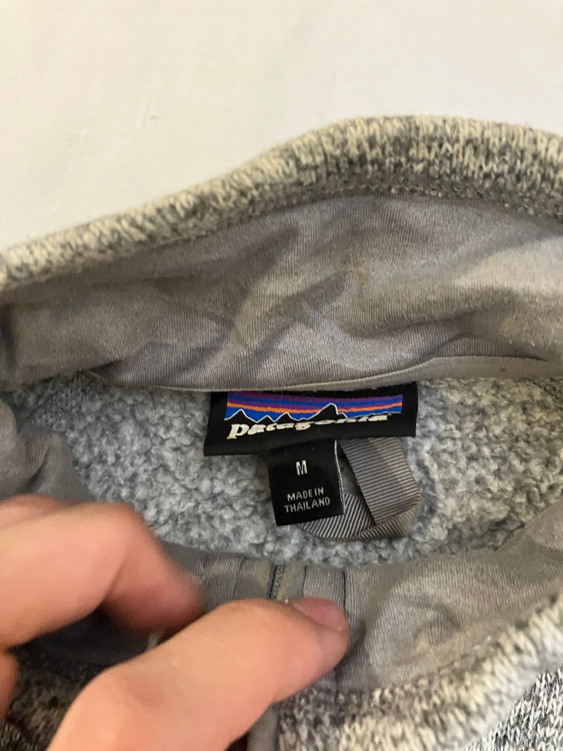 파타고니아 베터 스웨터 플리스 풀집 자켓 그레이 상품이미지4