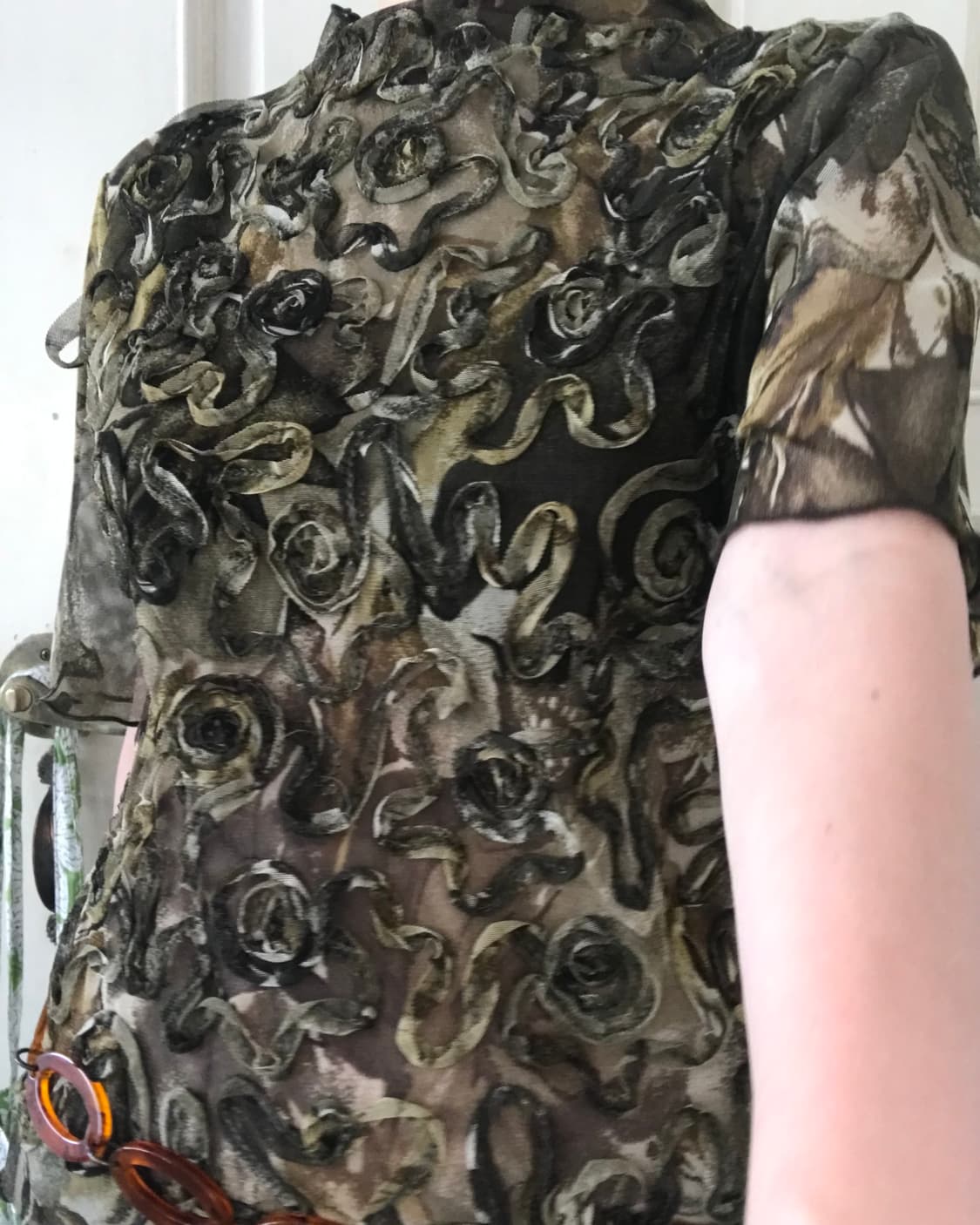  vintage pattern mash top  상품이미지4