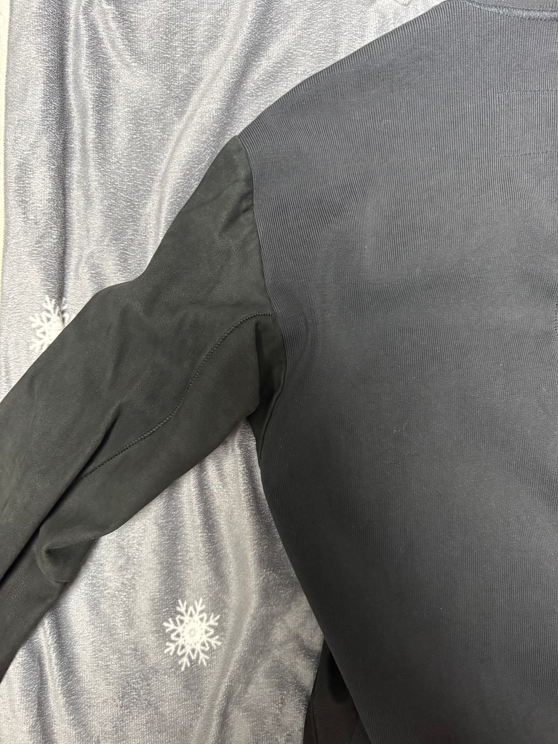 트랜짓/ 램스킨 블랙 봄버 자켓/95-100 상품이미지7