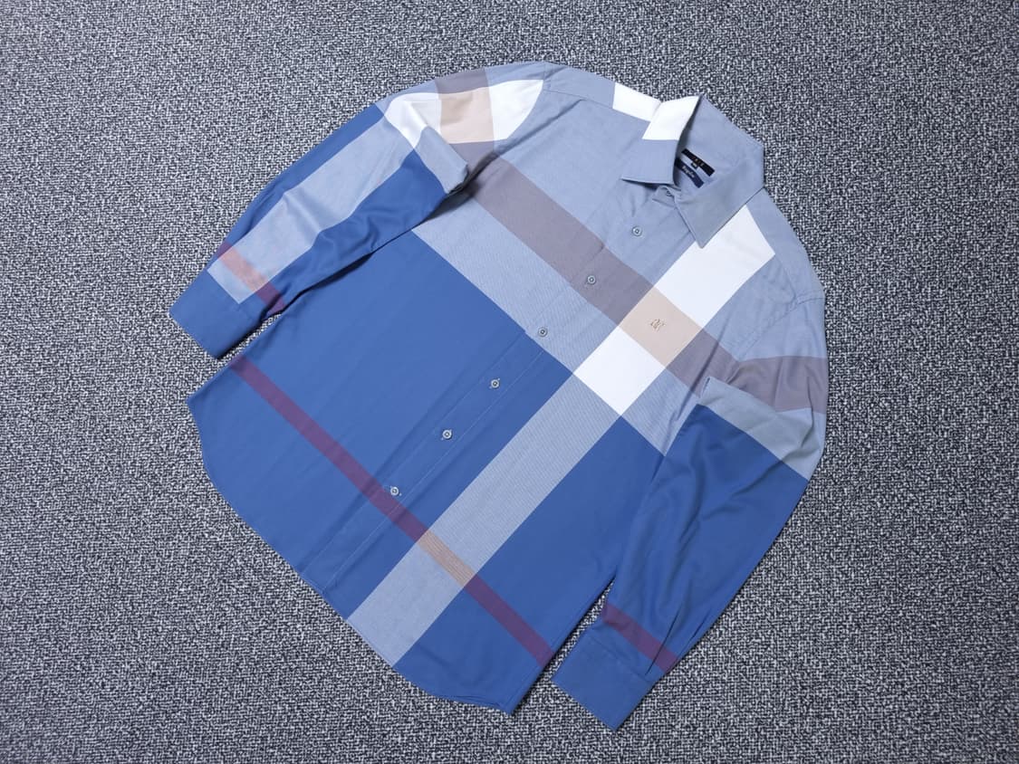 [무료배송][105]닥스 남성용 간절기 체크 셔츠 남방 상품이미지3