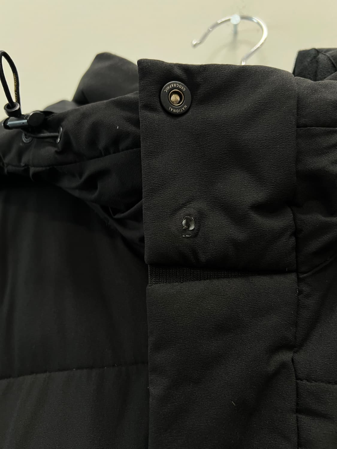 내셔널지오그래픽 덕다운 롱 패딩 자켓 블랙 상품이미지5