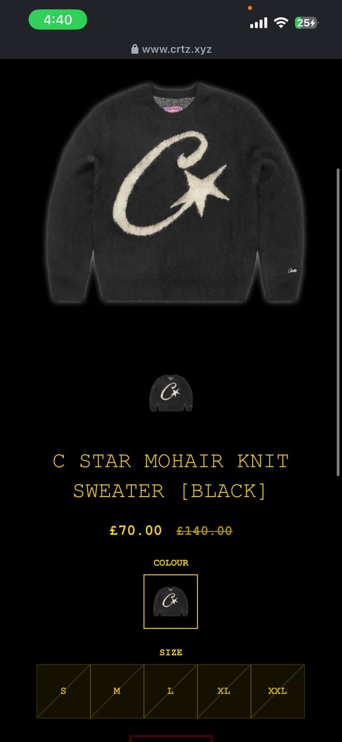 코르테이즈 니트s 매물 구합니다 상품이미지1