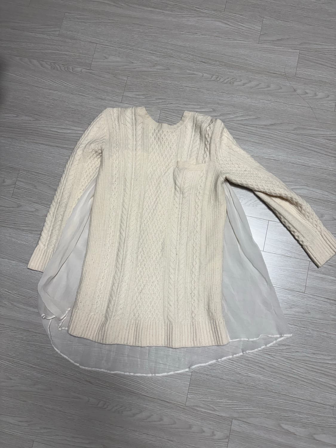 Sacai luck 사카이럭 니트 상품이미지1