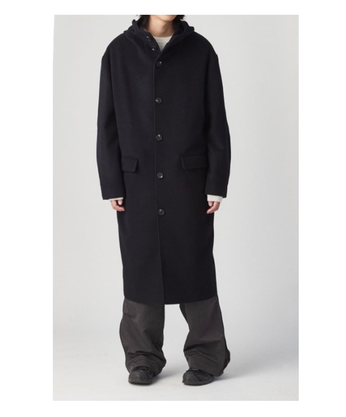 hatchingroom Hooded Coat Dark Navy 3 상품이미지1