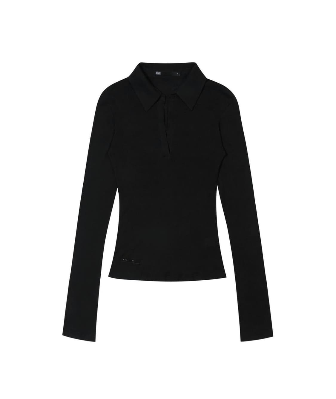 보헤미안서울 쉬어 칼러 롱슬리브 블랙 상품이미지1