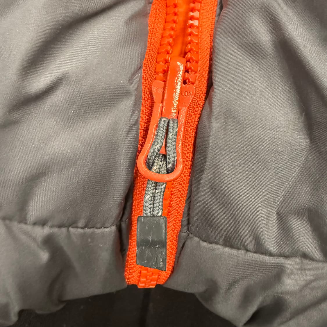 [정품/L] 마무트 오렌지 카키 양면 경량 패딩 자켓 b19 상품이미지9